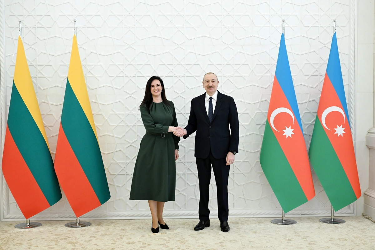 Ильхам Алиев принял премьер-министра Литвы