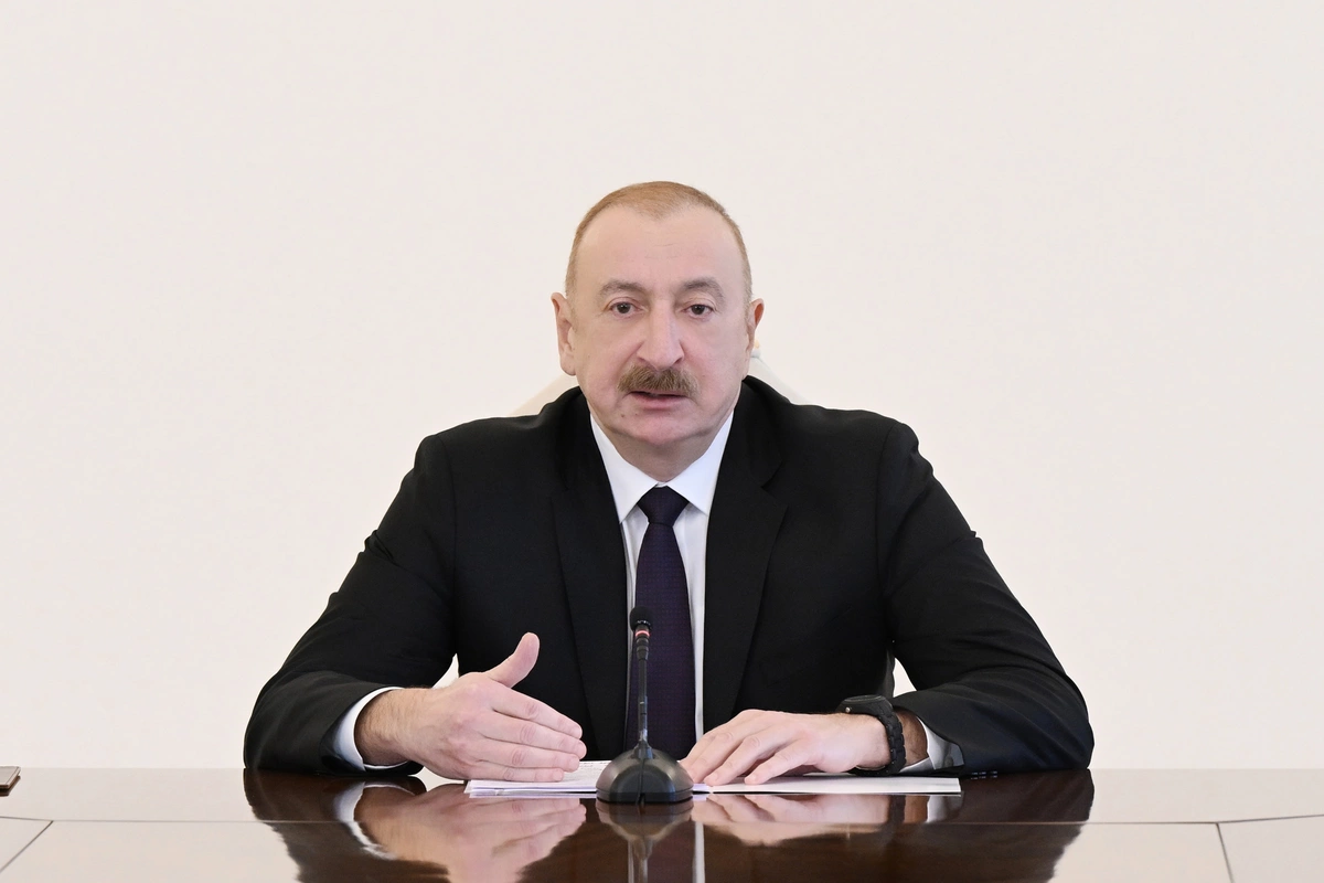 Ильхам Алиев выступил в формате видеосвязи на 8-м Саммите Европейского политического сообщества