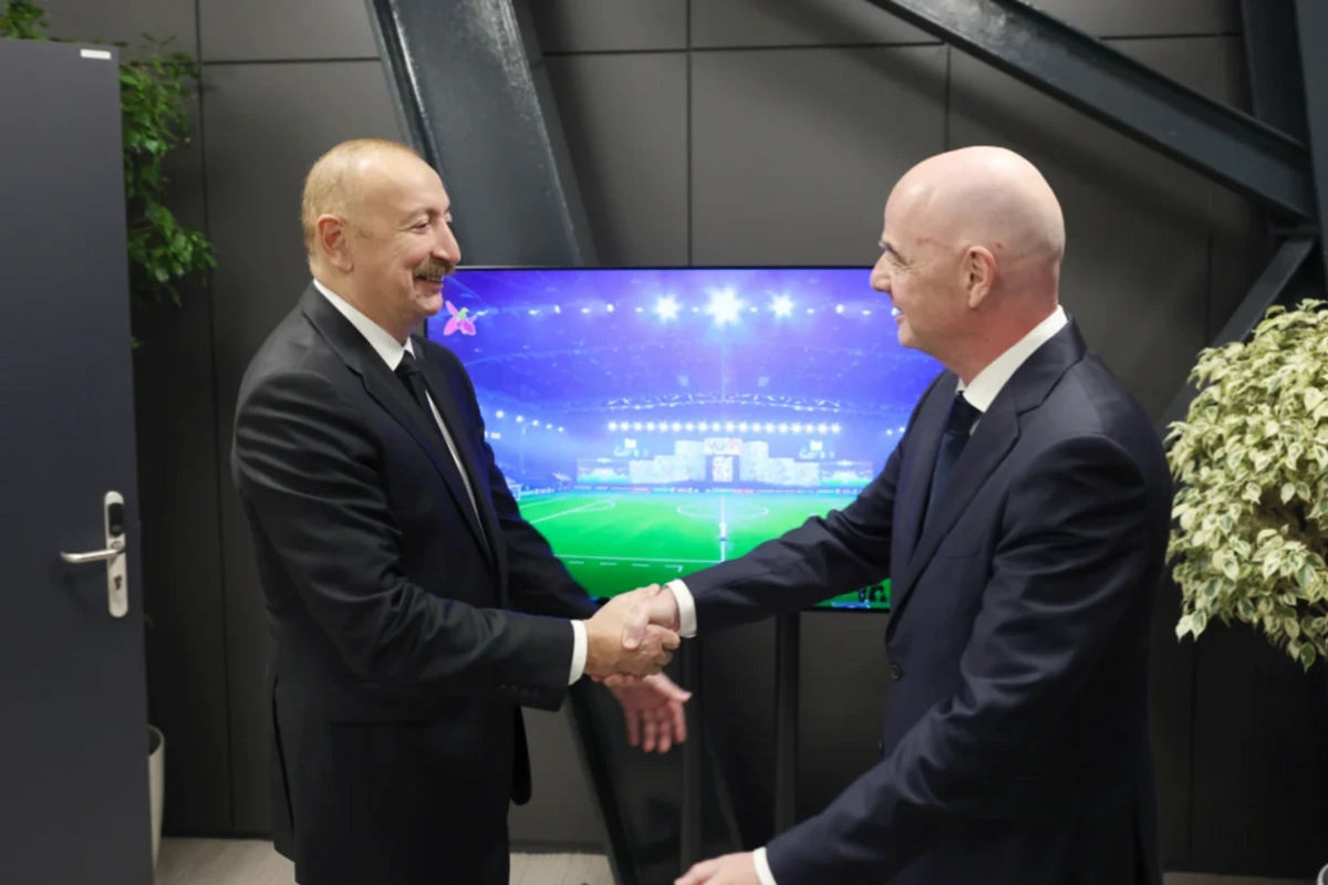Инфантино поблагодарил Президента Ильхама Алиева за организацию FIFA U-15