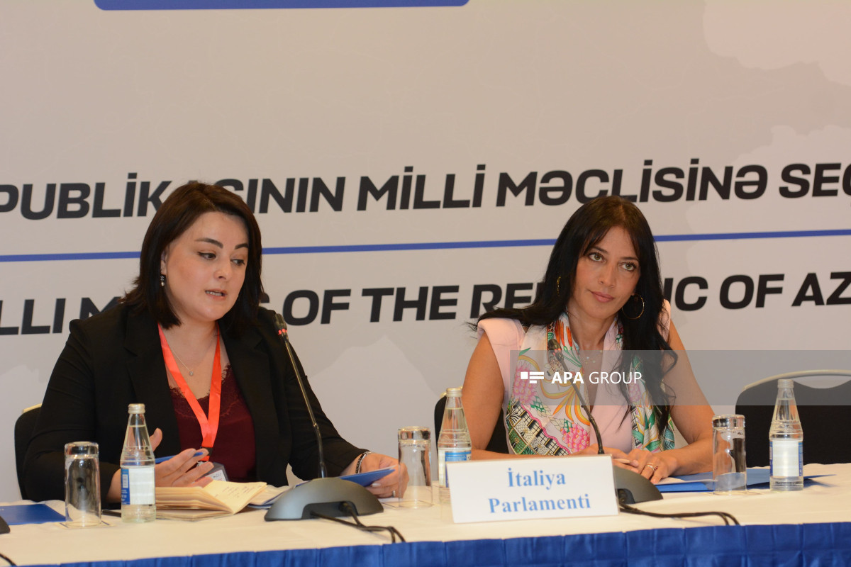 Итальянский депутат: В Азербайджане я провела наблюдения на ряде избирательных участков, результатами довольна