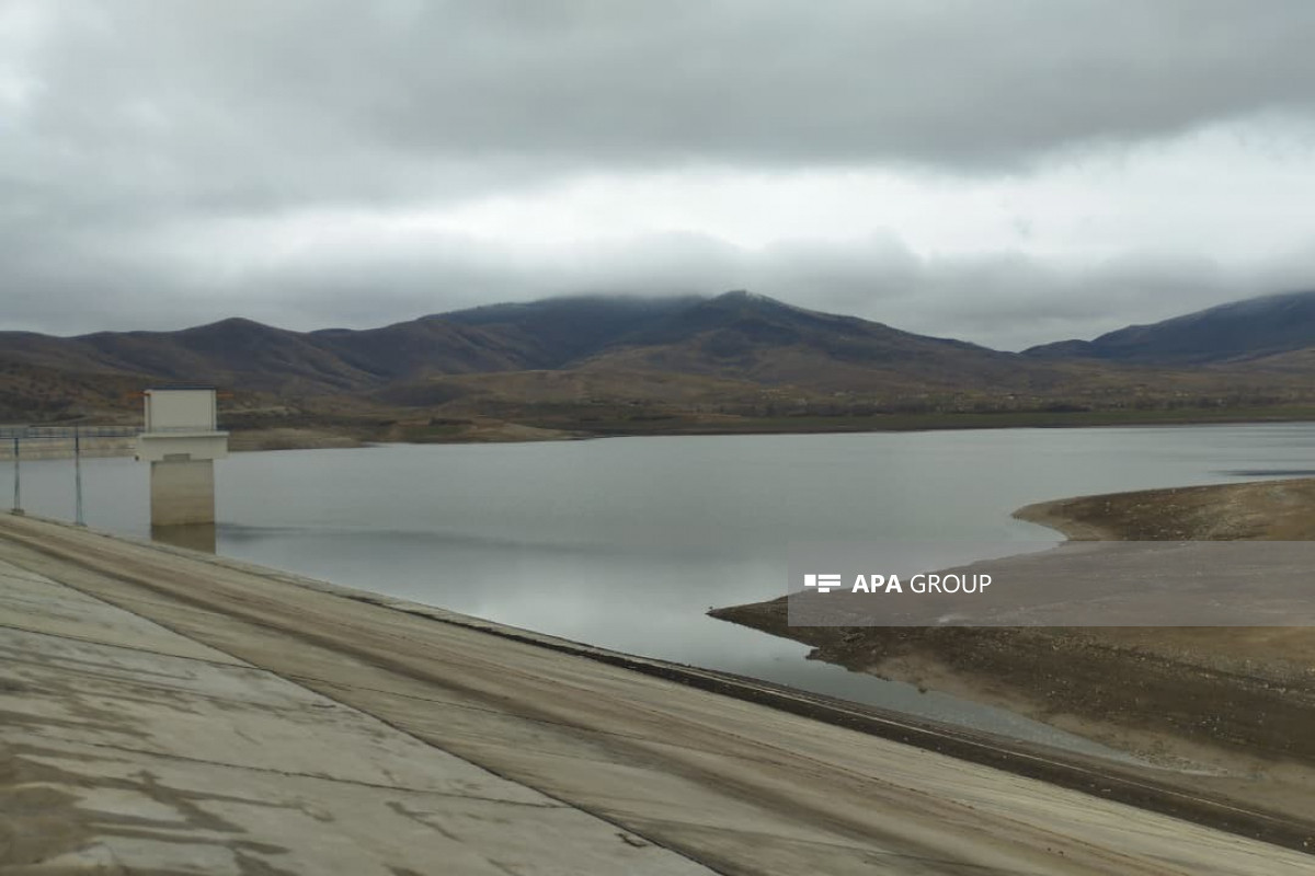 Из Хачинчайского водохранилища в Агдамском районе орошаются 7 тысяч гектаров посевных площадей и садовых массивов – ФОТО