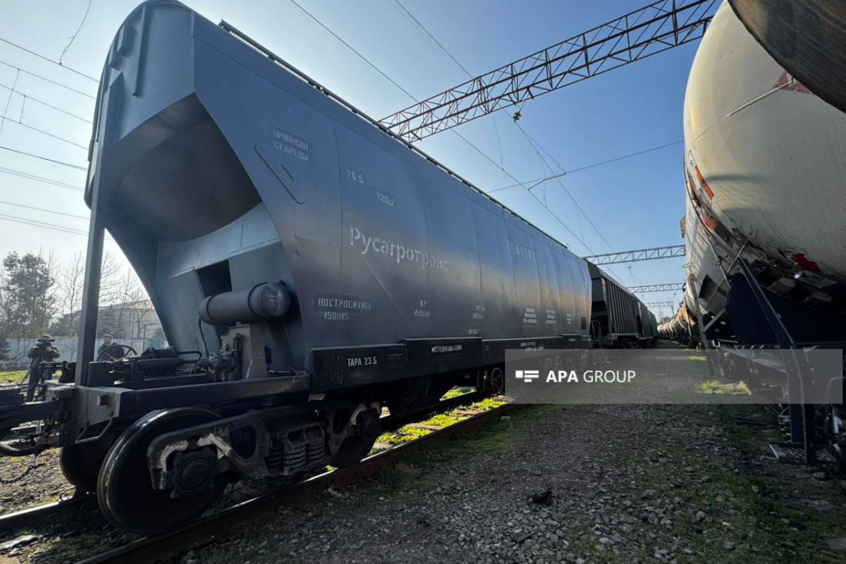 Из России в Армению через Азербайджан отправлено зерно — ФОТО — ВИДЕО