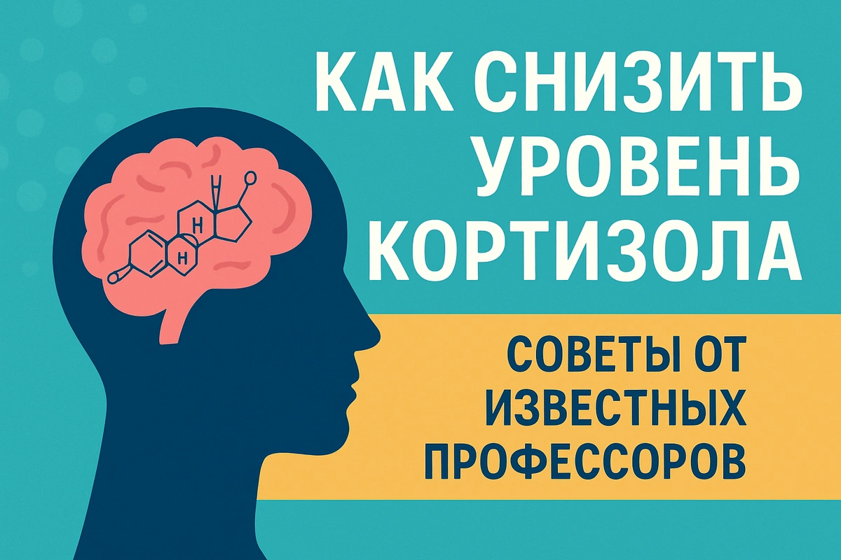 Как снизить уровень кортизола: советы от известных профессоров
