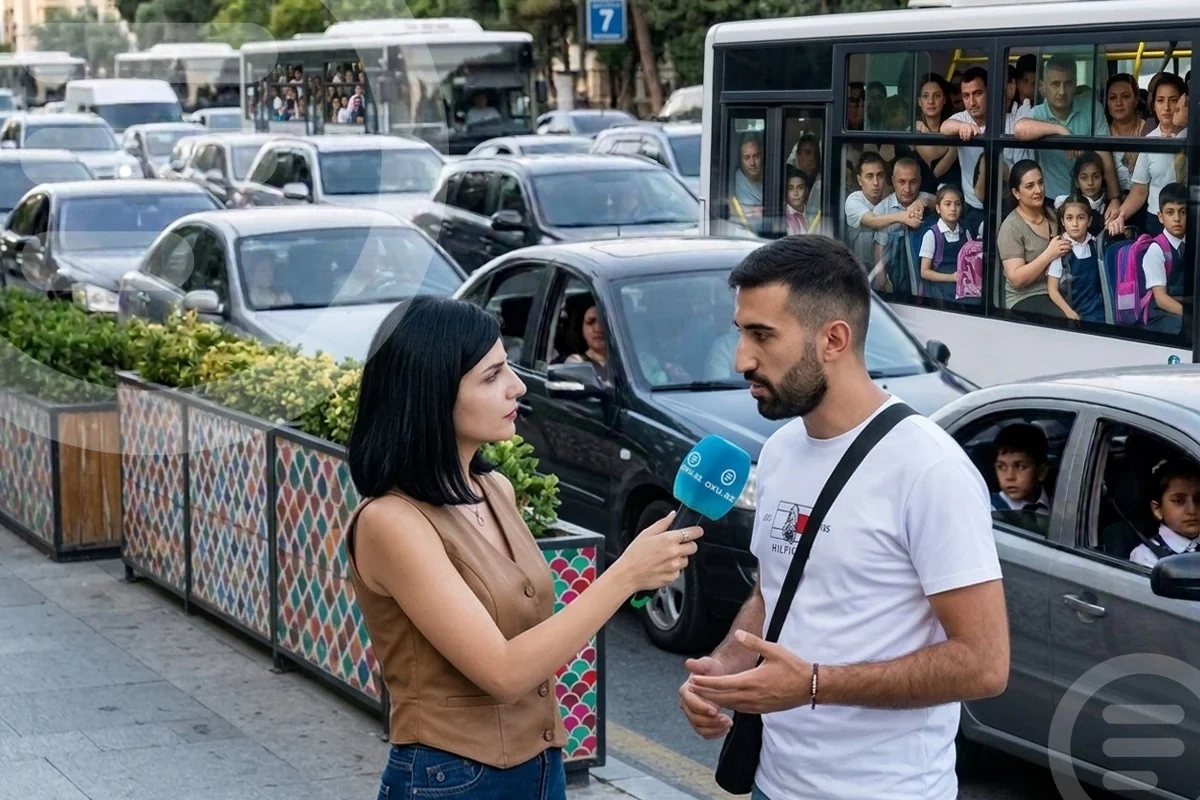 Как жители Баку готовятся к транспортным заторам в День знаний?