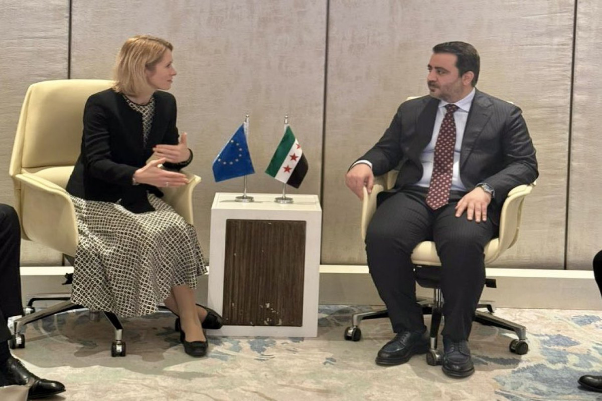 Кая Каллас встретилась с главой МИД Сирии