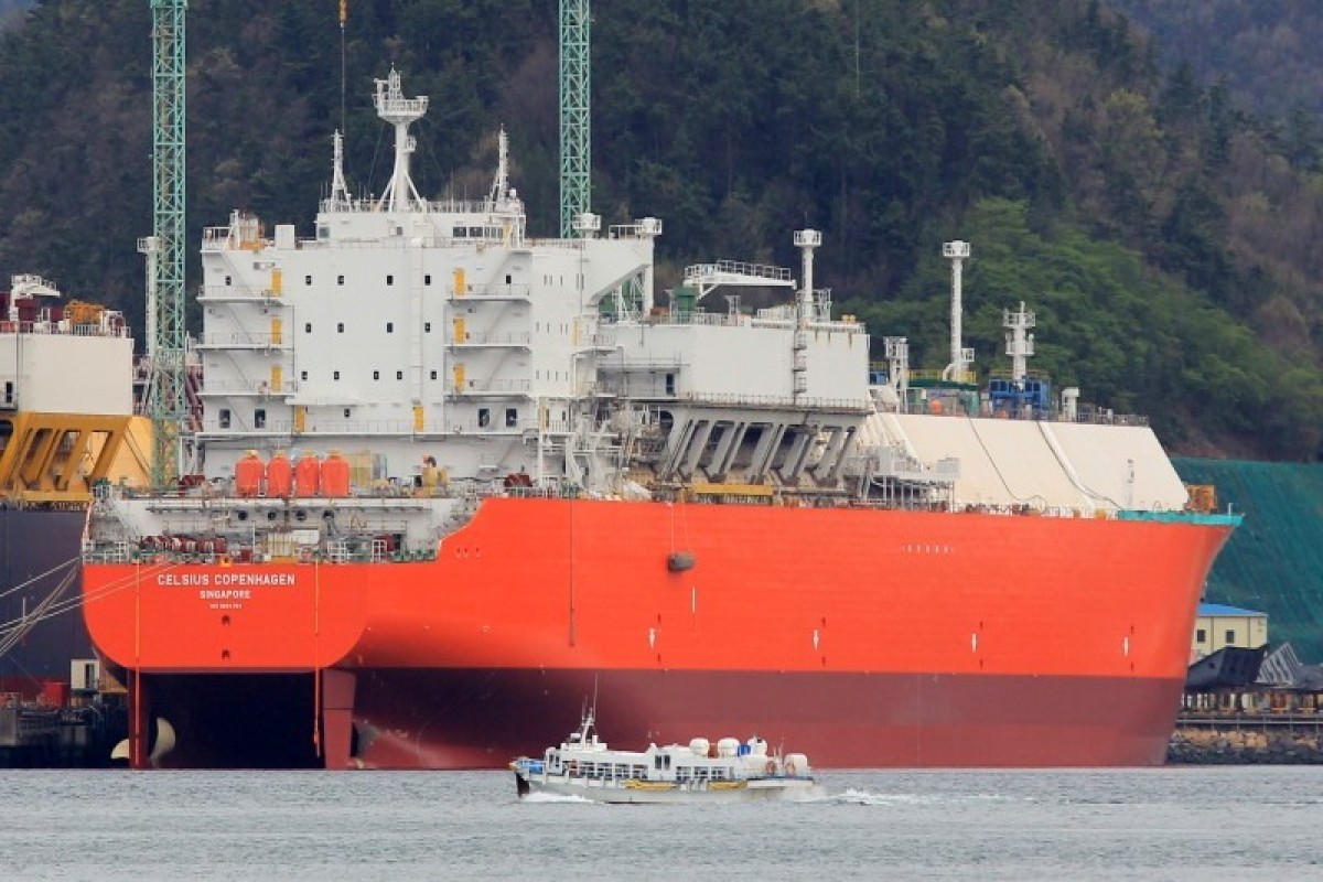 Китай поставил крупнейшее судно для перевозки СПГ собственной разработки