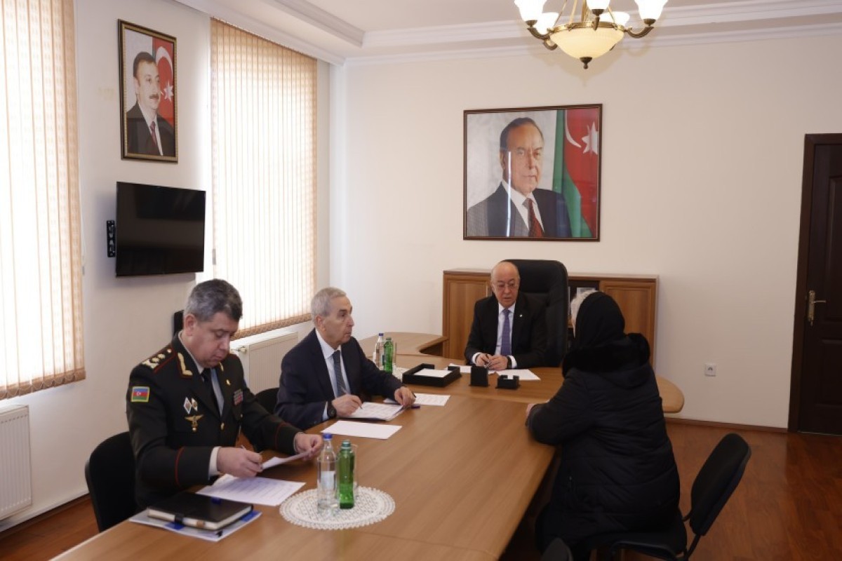 Кямаледдин Гейдаров принял граждан в Габале