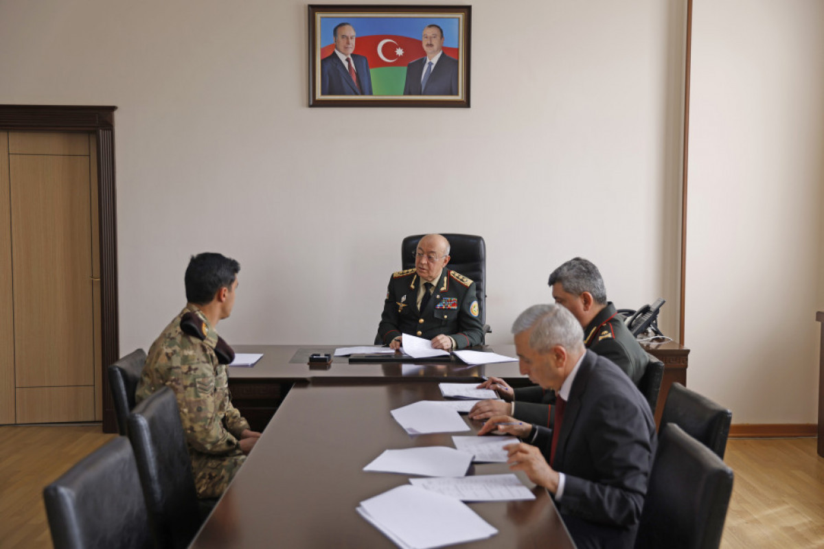 Кямаледдин Гейдаров провел прием граждан в городе Нахчыван