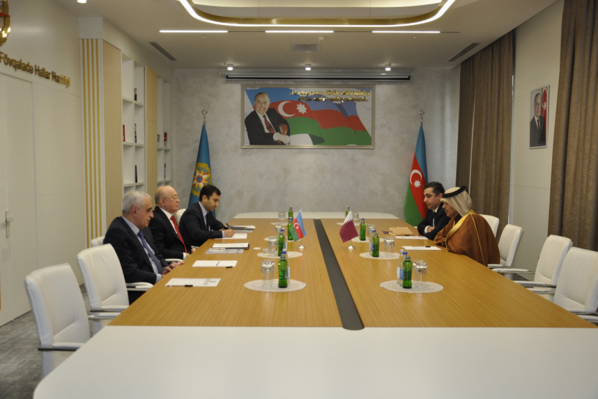 Кямаледдин Гейдаров встретился с послом Катара