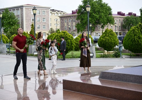 Лейла Алиева и Арзу Алиева посетили Нахчыван