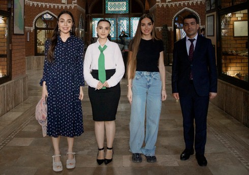 Лейла Алиева и Арзу Алиева в рамках поездки в Нахчыванскую АР посетили Ордубадский район