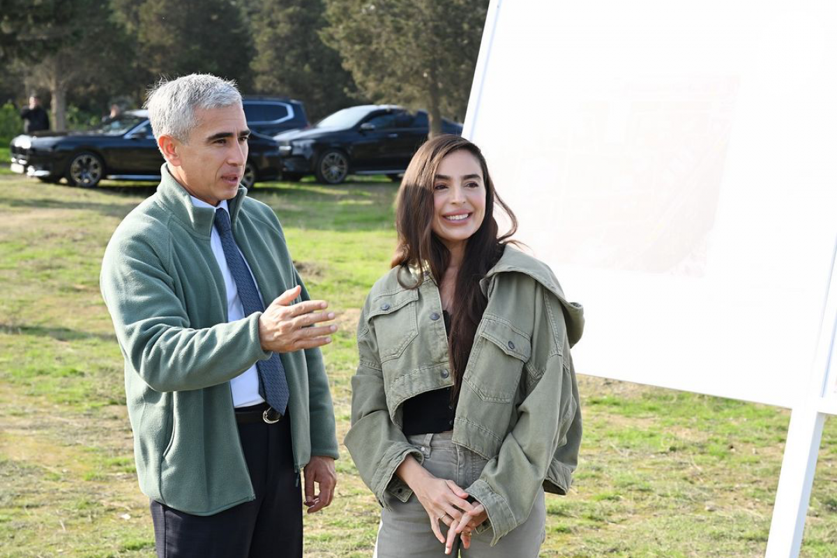 Лейла Алиева приняла участие в акции по посадке деревьев -ФОТО