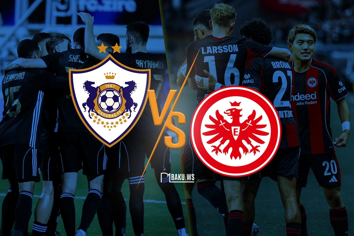 Лига чемпионов УЕФА: стартовал матч "Карабах" - "Айнтрахт" - ПРЯМОЙ ЭФИР