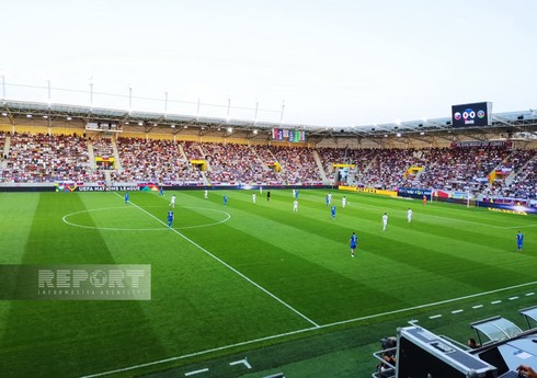 Лига наций УЕФА: Словакия обыгрывает Азербайджан после первого тайма