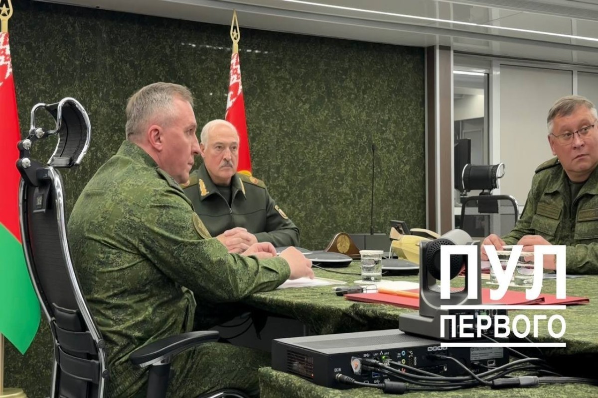 Лукашенко и Путин связались по видеосвязи во время учений ядерных сил
