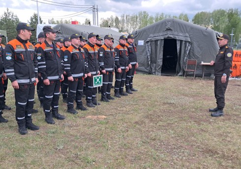 МЧС Азербайджана приняло участие в совместных учениях стран СНГ