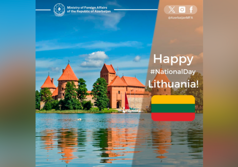 МИД Азербайджана поздравил Литву с Днем независимости