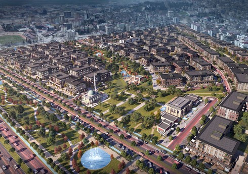 MİDA: Строительство "Азербайджанского квартала" в Кахраманмараше близится к завершению