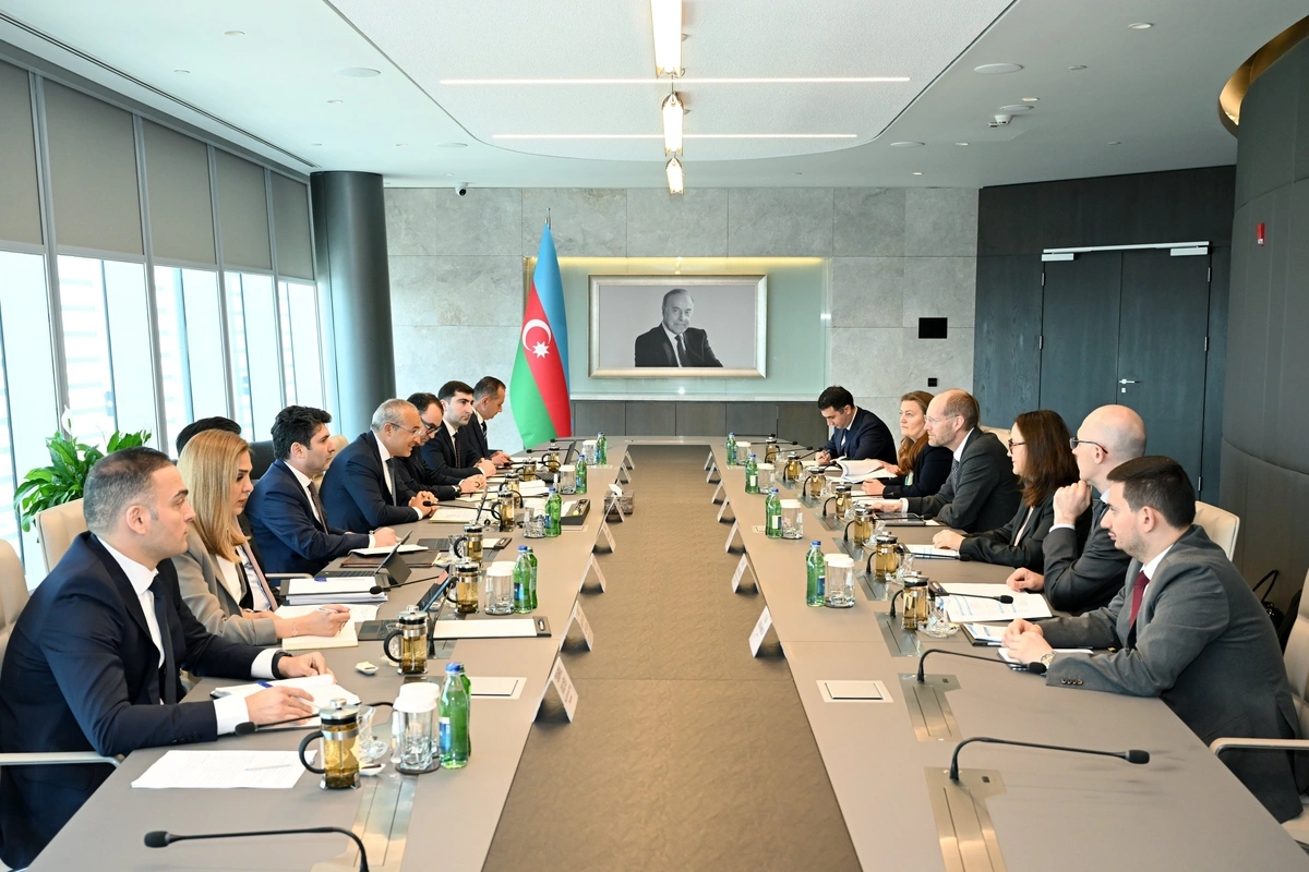 Микаил Джаббаров обсудил с управляющим директором ЕБРР совместные проекты