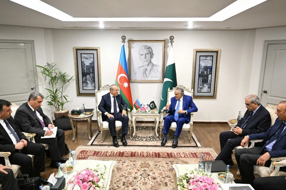 Микаил Джаббаров встретился с вице-премьером Пакистана