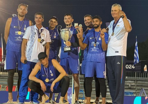 Мужской коллектив бакинского "Азеррейл" стал обладателем Кубка Европы