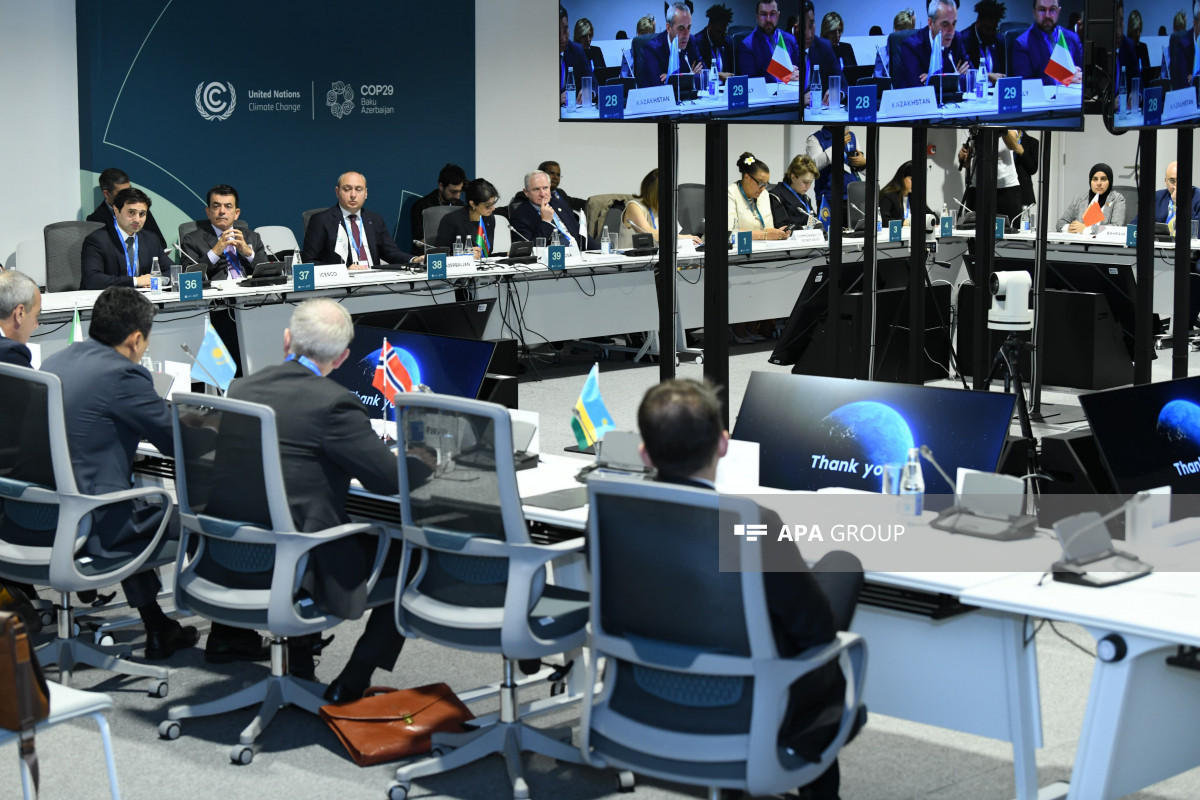 На COP29 в Баку прошел саммит лидеров космических агентств-ФОТО