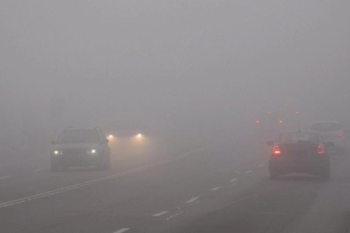 На дорогах Азербайджана ожидается снижение видимости