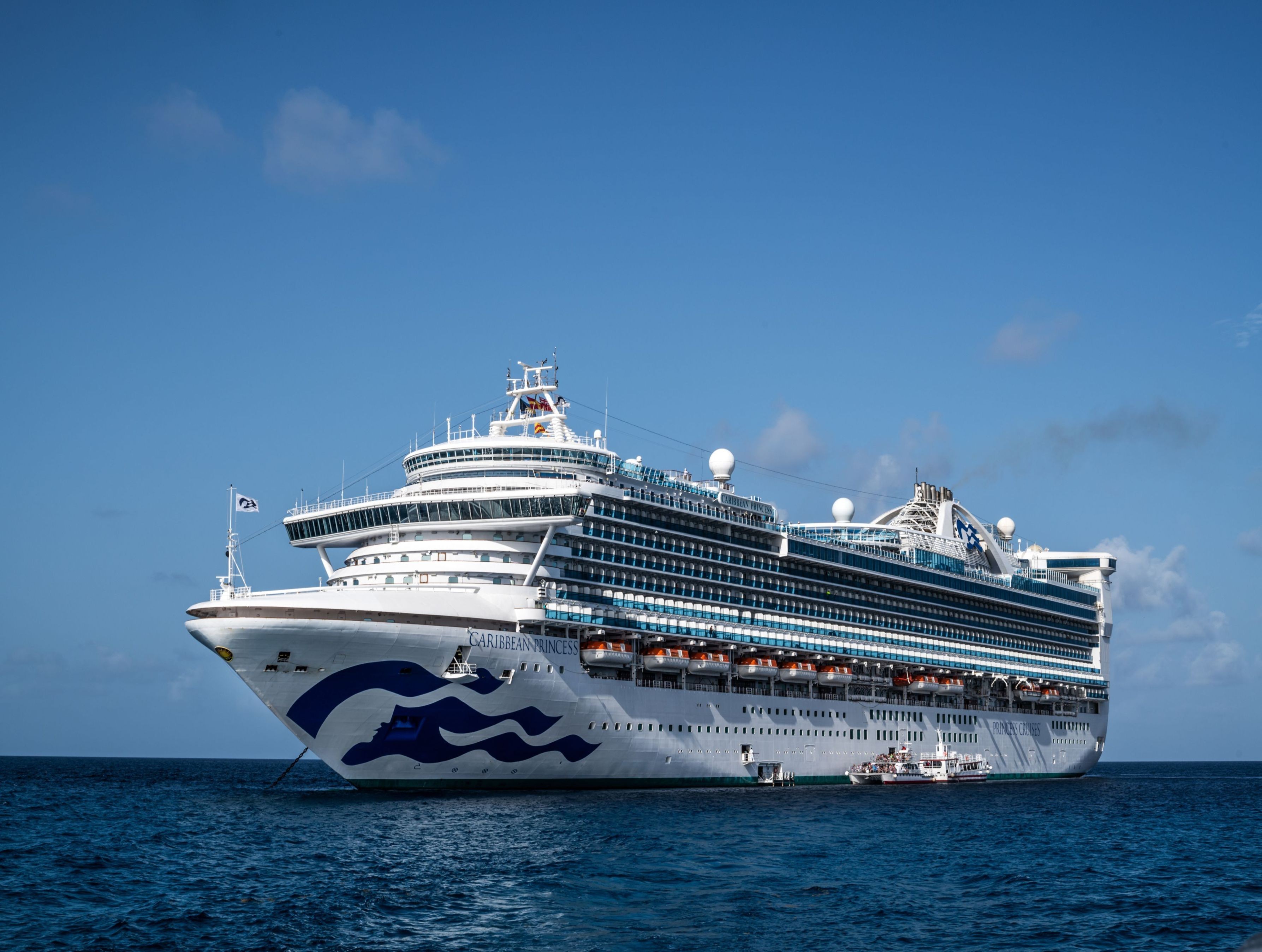 На корабле Caribbean Princess норовирусом заболели более 100 человек