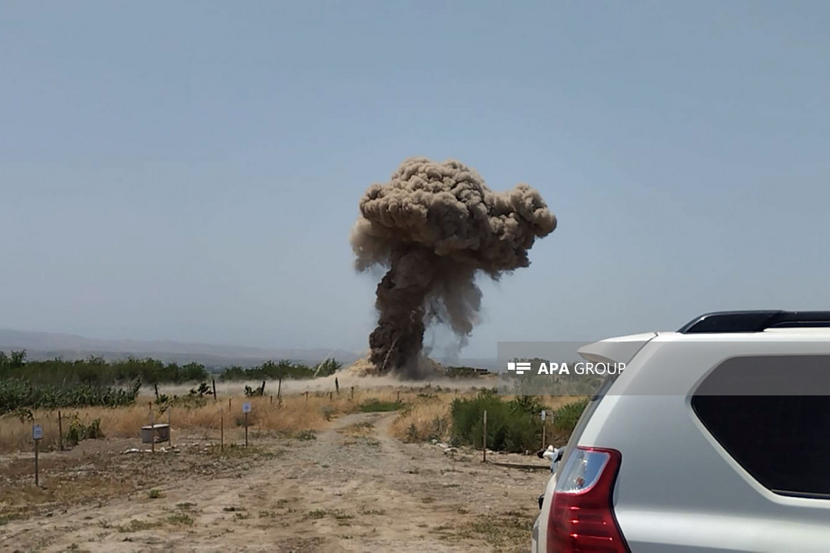 На освобожденных территориях Азербайджана  обнаружено еще 48 противотанковых мин