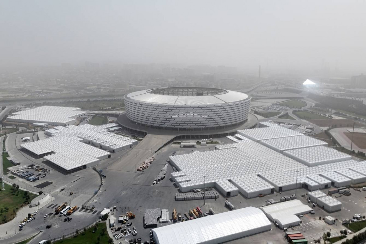 На территории Бакинского стадиона в связи с COP29 построено 56 новых кафе-ресторанов, которые будут обслуживать более 6 тысяч участников