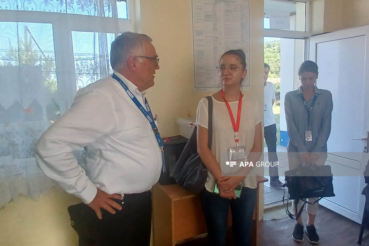 Наблюдатели ОБСЕ следят за выборами в Гёйгёле