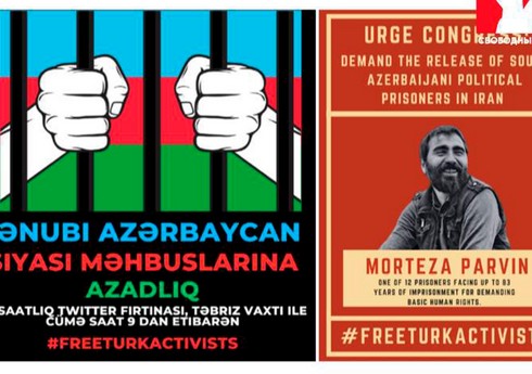 Началась кампания поддержки активистов из Южного Азербайджана, приговоренных к 88 годам лишения свободы