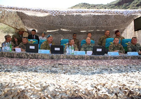 Начальник Генштаба понаблюдал за выполнением тактического эпизода учений "Алтын кыран-2024"