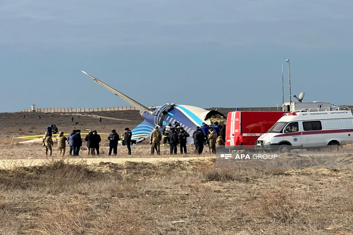 Начальник отдела: В нашу больницу доставлены 14 граждан Азербайджана, пострадавших в авиакатастрофе