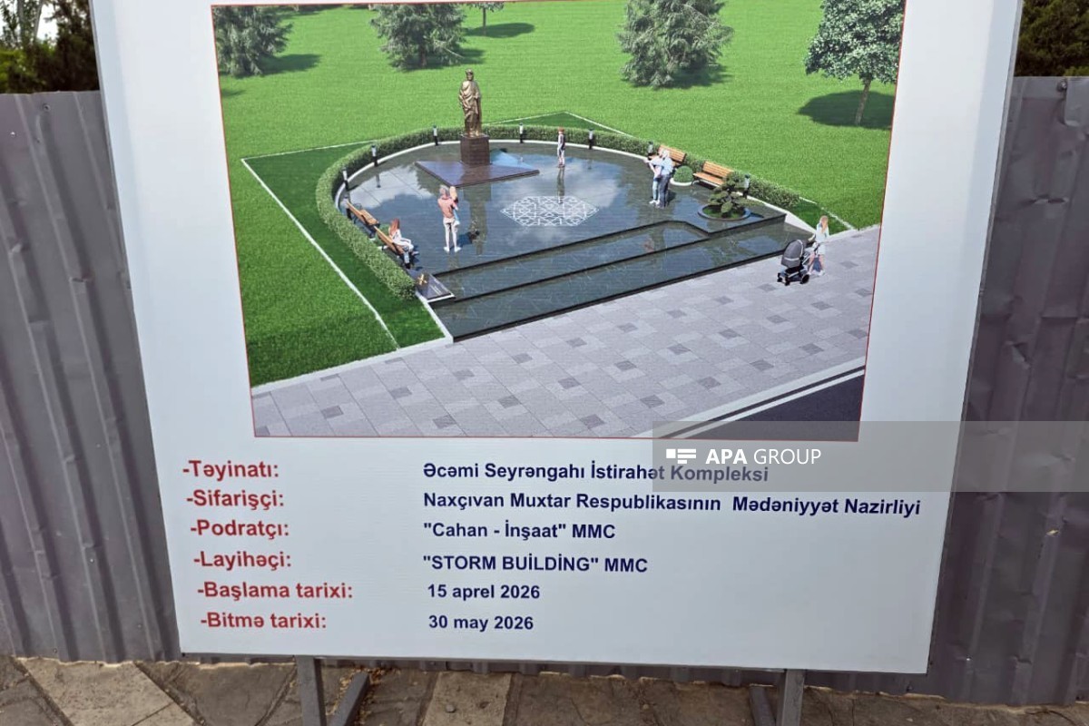 Начаты работы по изготовлению памятника Аджеми Нахчывани — ФОТО