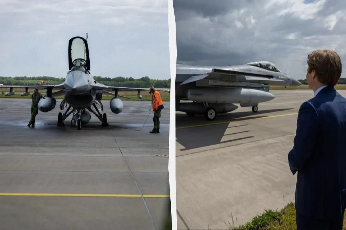 Нидерланды отправили Украине последнюю партию истребителей F-16