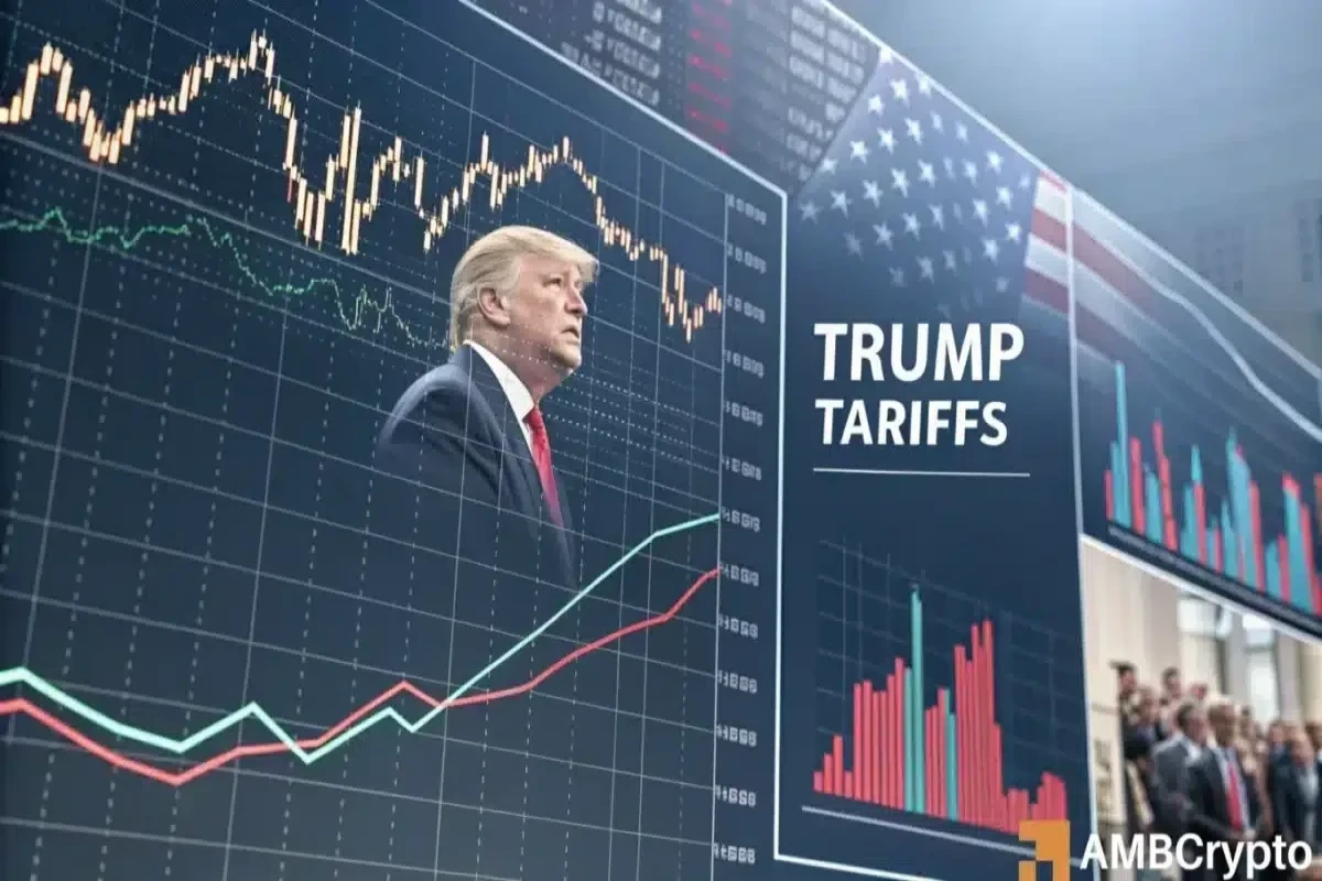 Новые тарифные угрозы Трампа сотрясают мировой крипторынок