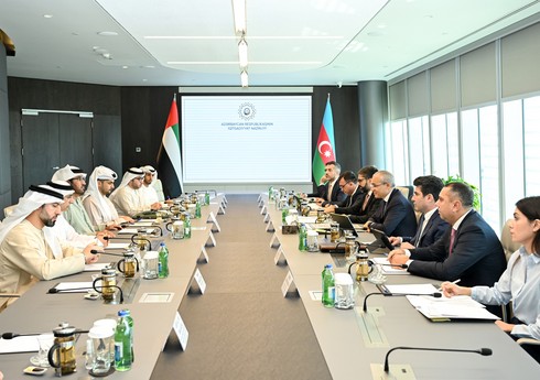 Обсуждены перспективы деятельности Азербайджана и ОАЭ в сфере экономики