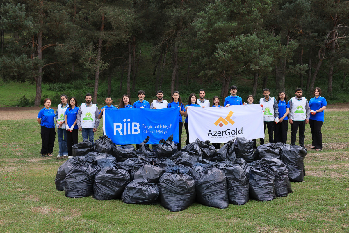 Очередная экологическая акция организована в рамках проекта  «Чистый Дашкесан»-ФОТО