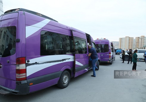 Очередная группа бывших вынужденных переселенцев выехала в село Сарыджалы Агдама