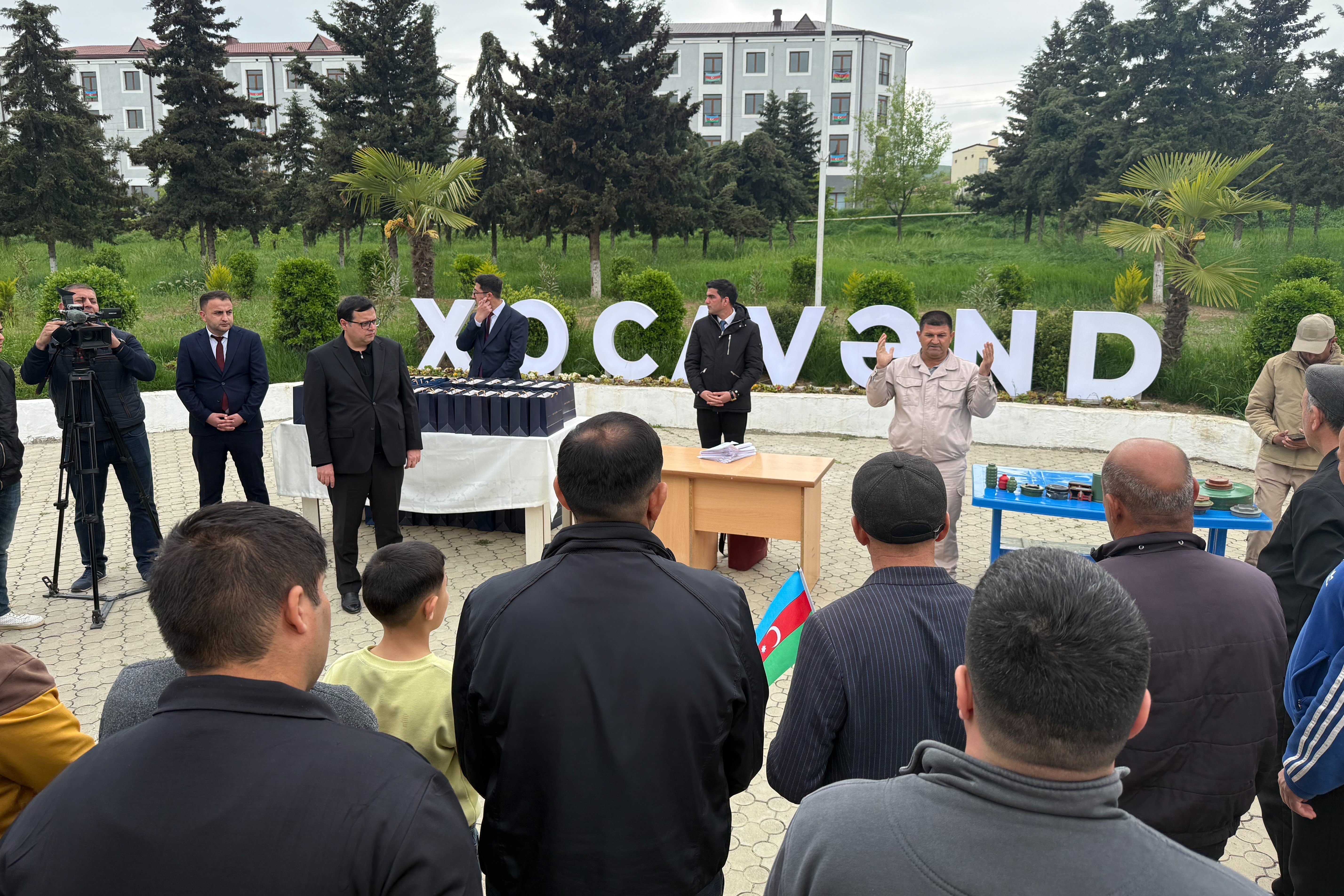 Очередная группа переселенцев прибыла в город Ходжавенд и село Ханоба, жителям вручены ключи-ОБНОВЛЕНО-ФОТО