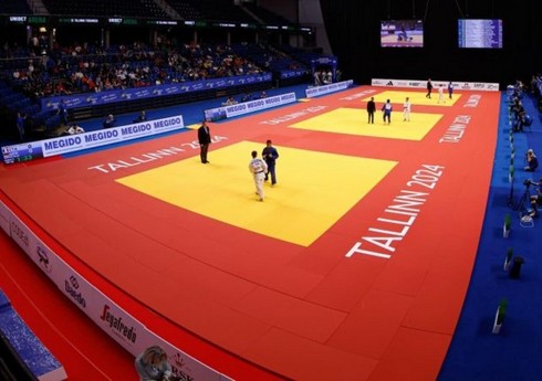 Одержавшие победу на чемпионате Европы азербайджанские дзюдоисты вернулись на родину