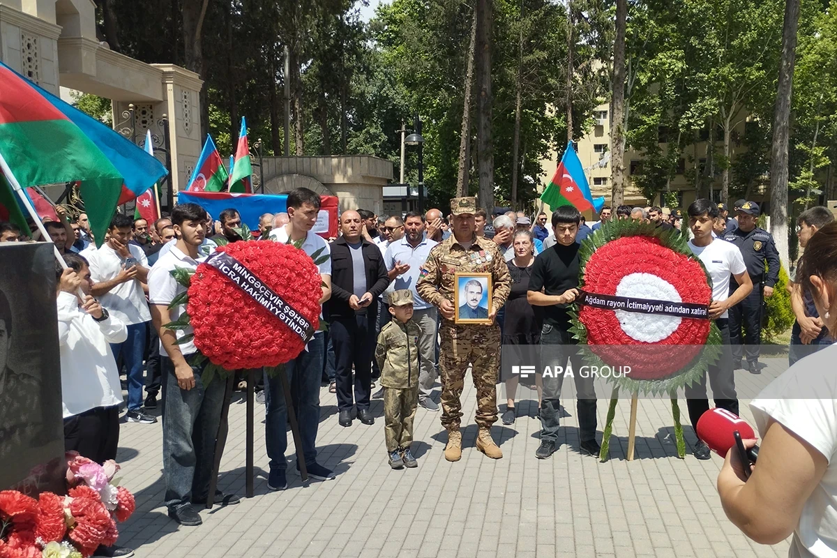 Останки пропавшего без вести во время Первой Карабахской войны Аседдина Новрузова захоронены в Мингячевире -ФОТО