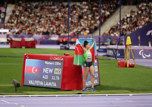 Париж-2024: Азербайджанская параатлетка установила мировой рекорд