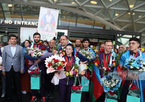 Париж-2024: Очередная группа азербайджанских паралимпийцев вернулась на родину