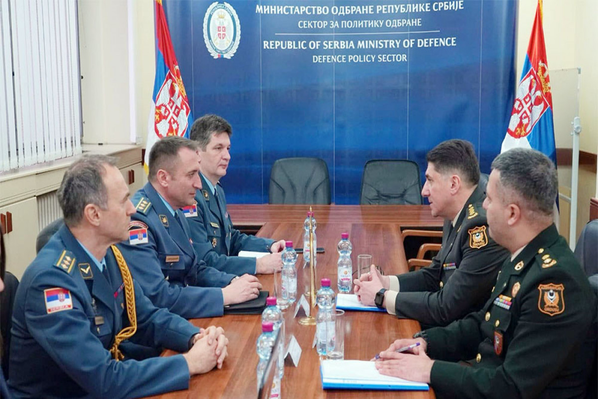 Подписан План двустороннего военного сотрудничества между Азербайджаном и Сербией