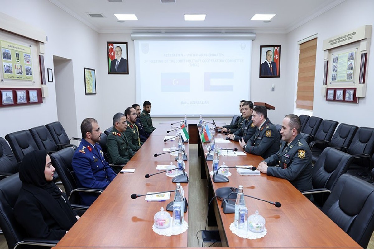Подписана «Дорожная карта» между министерствами обороны Азербайджана и ОАЭ