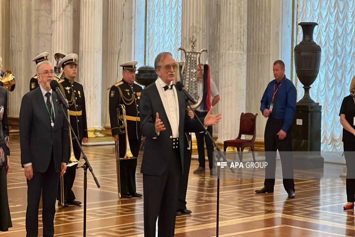 Послу Поладу Бюльбюльоглу вручена Эрмитажная премия-ФОТО