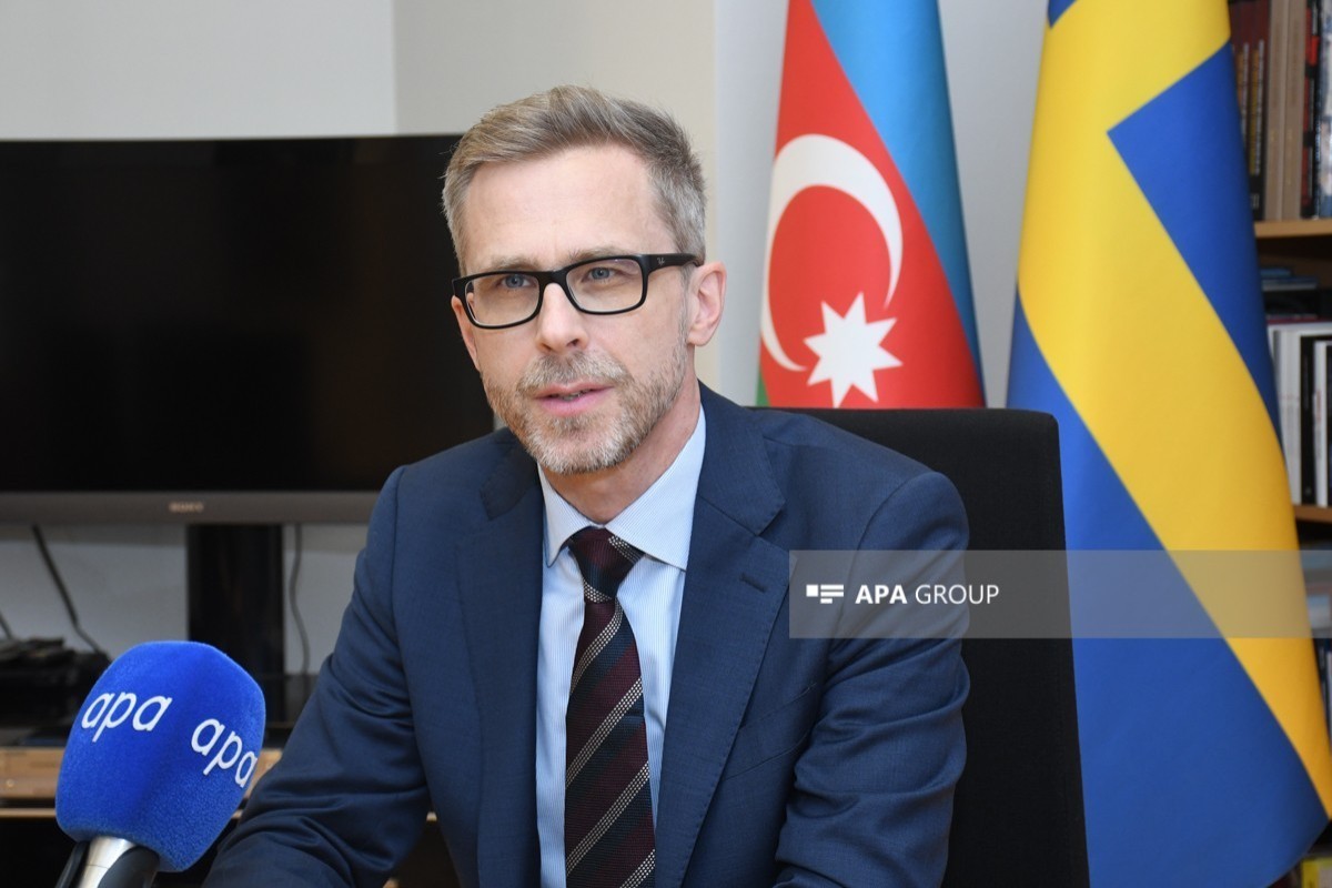 Посол: Уверен, что с продвижением мирного процесса всё больше шведских компаний будут рассматривать Азербайджан как потенциального партнёра-ИНТЕРВЬЮ