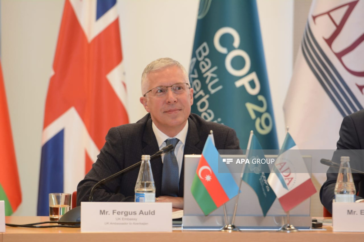 Посол Великобритании: Если правильно урегулируем вопросы на COP29 в Баку, финансовые возможности будут изысканы